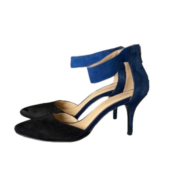 BCBGeneration Suede Ankle Strap Malabo Heels - Picture 3 of 6